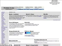 Sites similar to bruktbilertilsalgs.no