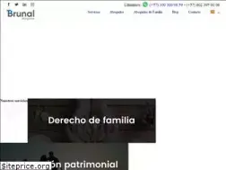 Sites similar to brunalabogados.com