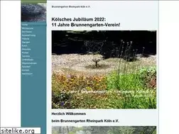 Sites similar to brunnengarten-rheinpark-koeln.de
