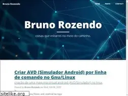 Sites similar to brunorozendo.com