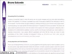 Sites similar to brunosalcedo.com