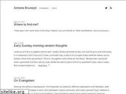 Sites similar to brunozzi.com