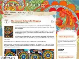 Sites similar to brushesandthread.wordpress.com