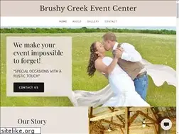 Sites similar to brushycreekeventcenter.com