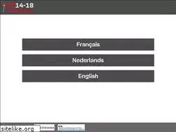 Sites similar to brussels14-18.be