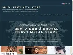 Sites similar to brutalheavymetalstore.com.br