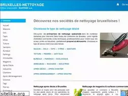 Sites similar to bruxelles-nettoyage.be