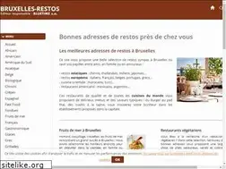 Sites similar to bruxelles-restos.be