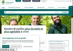 Sites similar to bruxellesenvironnement.be