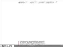 Sites similar to bruxellesfabriques.be