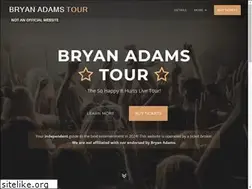 Sites similar to bryanadamstour.com