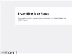 Sites similar to bryanbibat.net