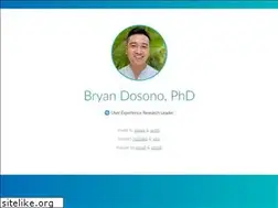 Sites similar to bryandosono.com