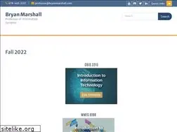 Sites similar to bryanmarshall.com