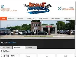 Sites similar to bryantmotorsportsautosales.com