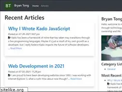 Sites similar to bryantong.com