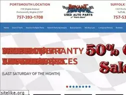 Sites similar to bryantsusedautoparts.com