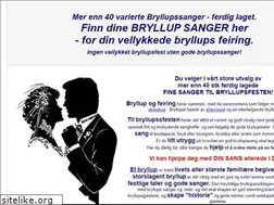 Sites similar to bryllupssanger.net