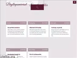 Sites similar to bryllupsuniverset.dk