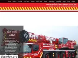 Sites similar to brynthomascranes.com