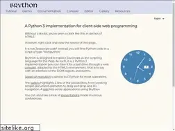 Sites similar to brython.info