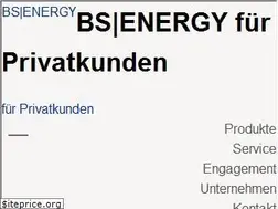 Sites similar to bs-energy.de