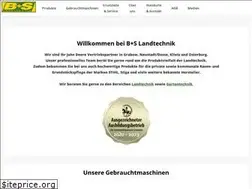 Sites similar to bs-landtechnik.de