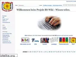 Sites similar to bs-wiki.de