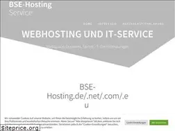 Sites similar to bse-hosting.de