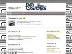 Sites similar to bsidesdfw.com