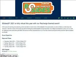 Sites similar to bsidessf.org