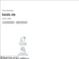 Sites similar to bsisb.de