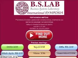 Sites similar to bslab-symposium.net