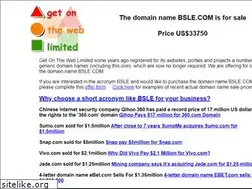 Sites similar to bsle.com