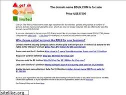 Sites similar to bsln.com
