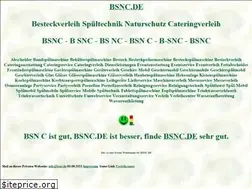 Sites similar to bsnc.de