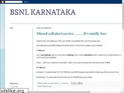 Sites similar to bsnlkarnataka.blogspot.com