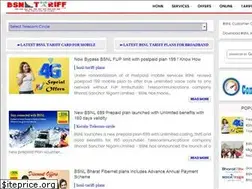 Sites similar to bsnltariff.com