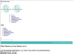 Sites similar to bsnsmatters.com