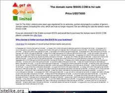 Sites similar to bsos.com