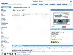 Sites similar to bsplayer-2-56-indir.indir21.com