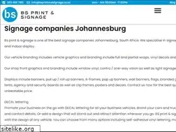 Sites similar to bsprintandsignage.co.za