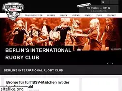 Sites similar to bsv92rugby.de