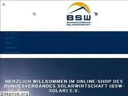 Sites similar to bsw-solar-shop.de