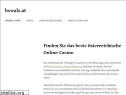 Sites similar to bswals.at