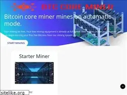 Sites similar to btccoreminer.com