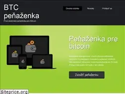 Sites similar to btcpenazenka.sk