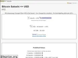Sites similar to btcsatoshi.com