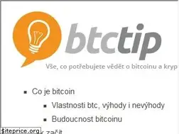 Sites similar to btctip.cz