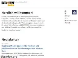 Sites similar to bthvn2020.de